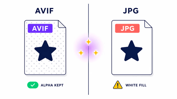 O que acontece com as áreas transparentes
