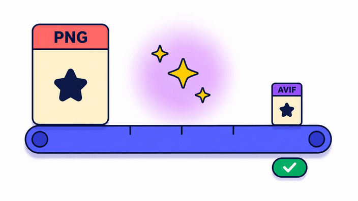 Como converter PNG em AVIF