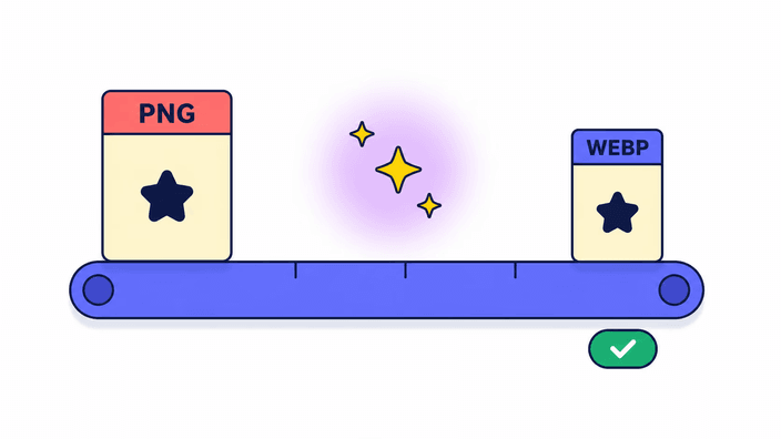 Como converter PNG para WebP
