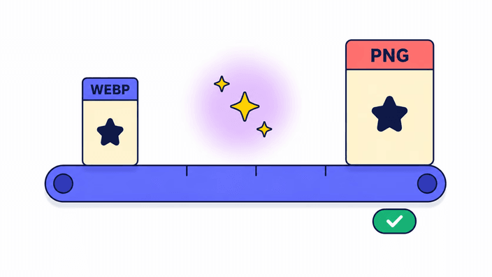 Como converter WebP para PNG