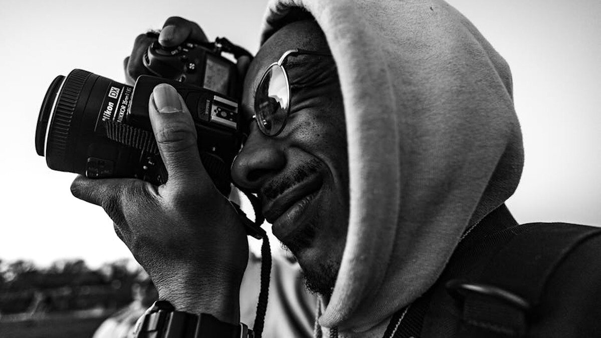 Photographer analog camera artistic vision