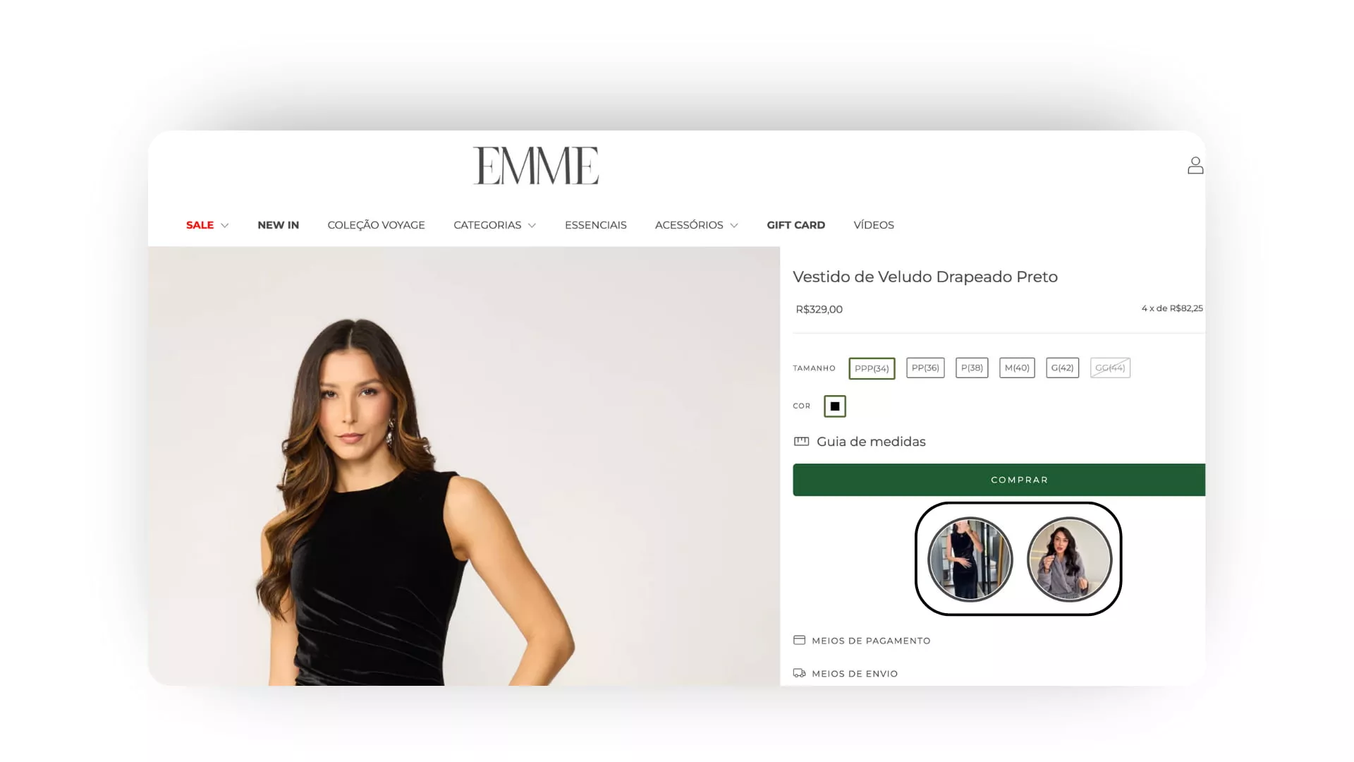 Pessoa gravando um vídeo de produto com um smartphone em um tripé e iluminação de ring light.