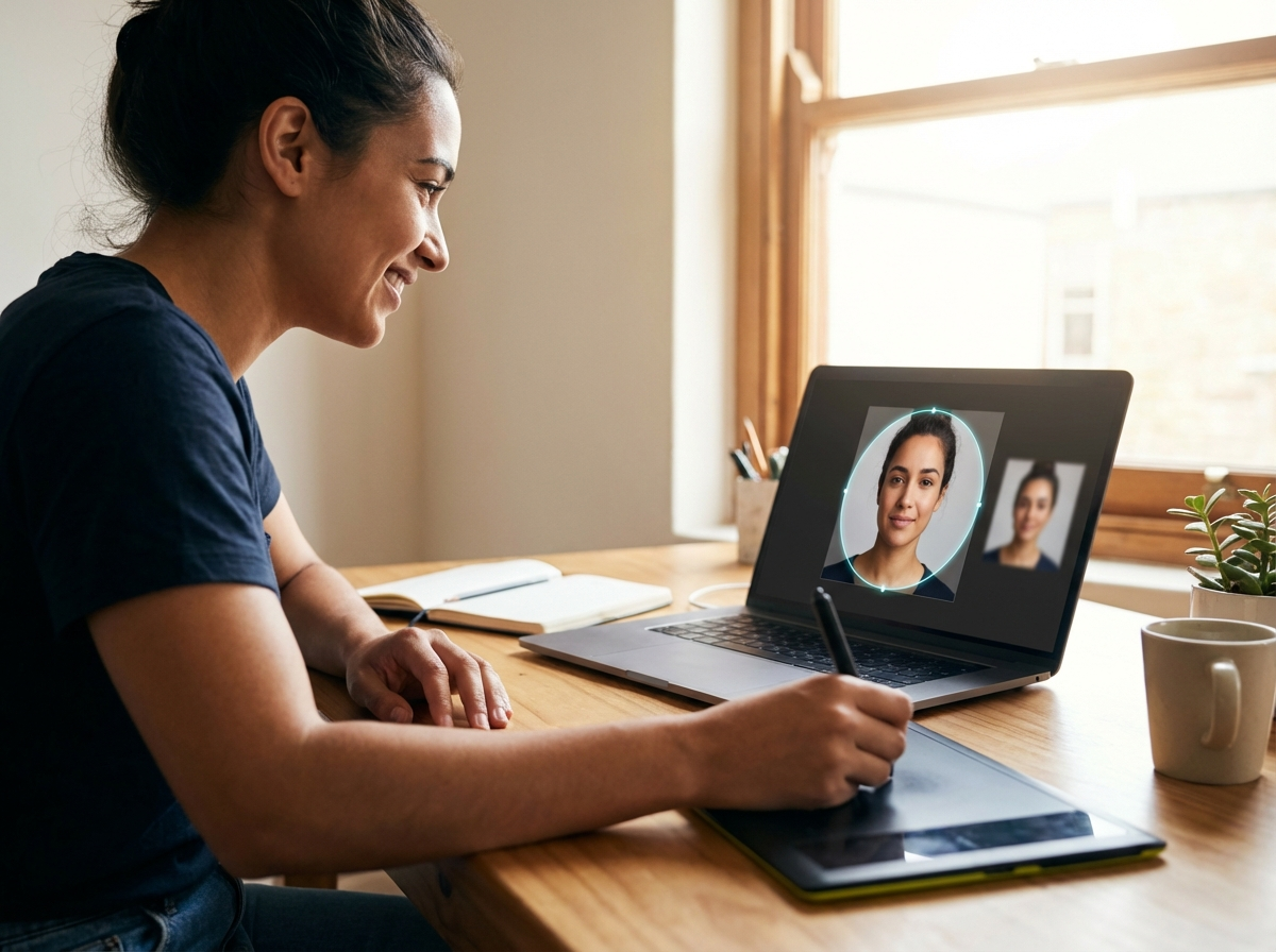 Ilustração sobre Maintain Control Over Your Digital First Impression