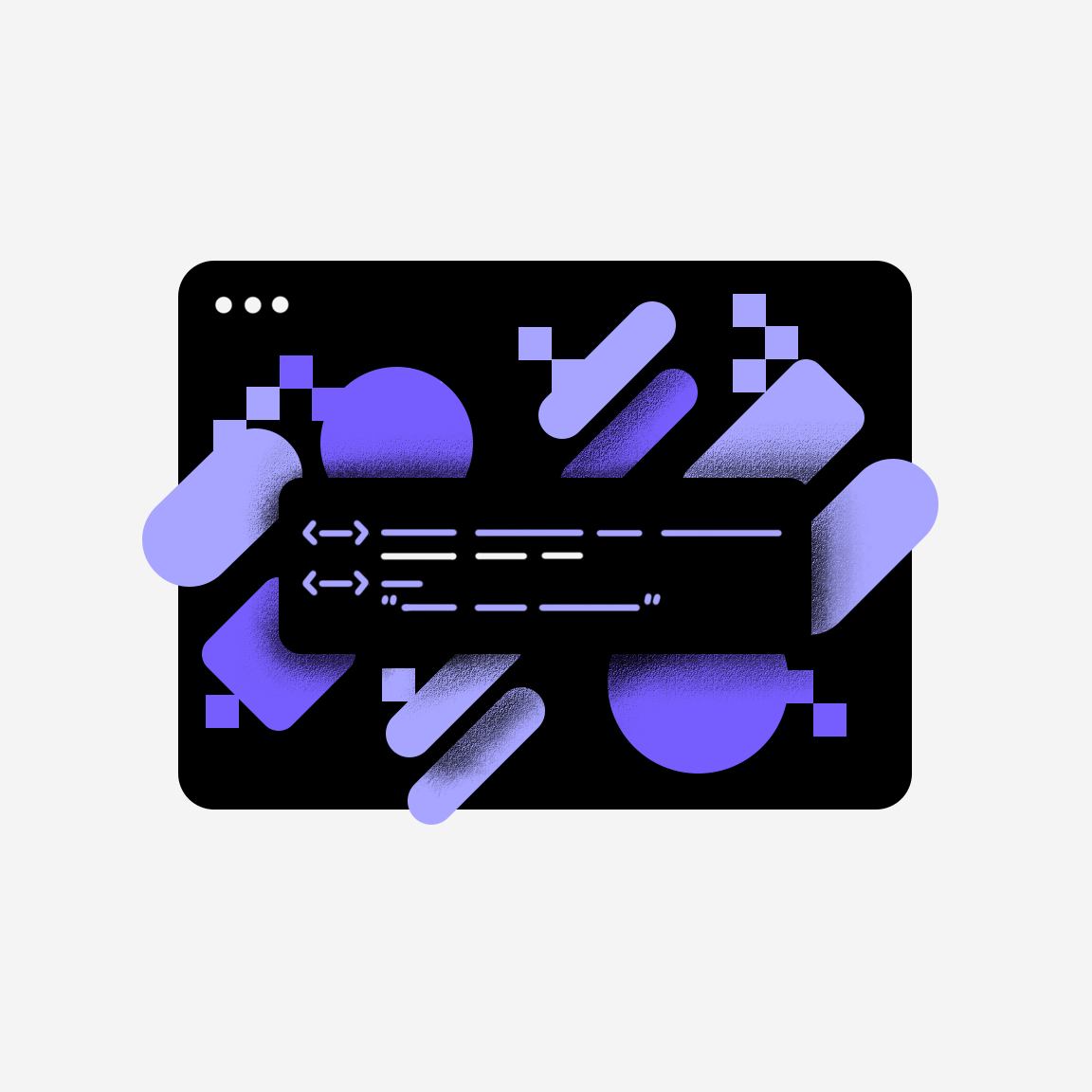 Desenvolvedor trabalhando em código para uma aplicação de e-commerce headless