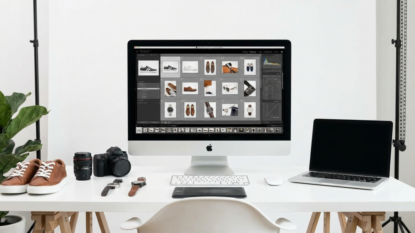 Adobe Lightroom: Edição de Fotos para E-commerce em Minutos