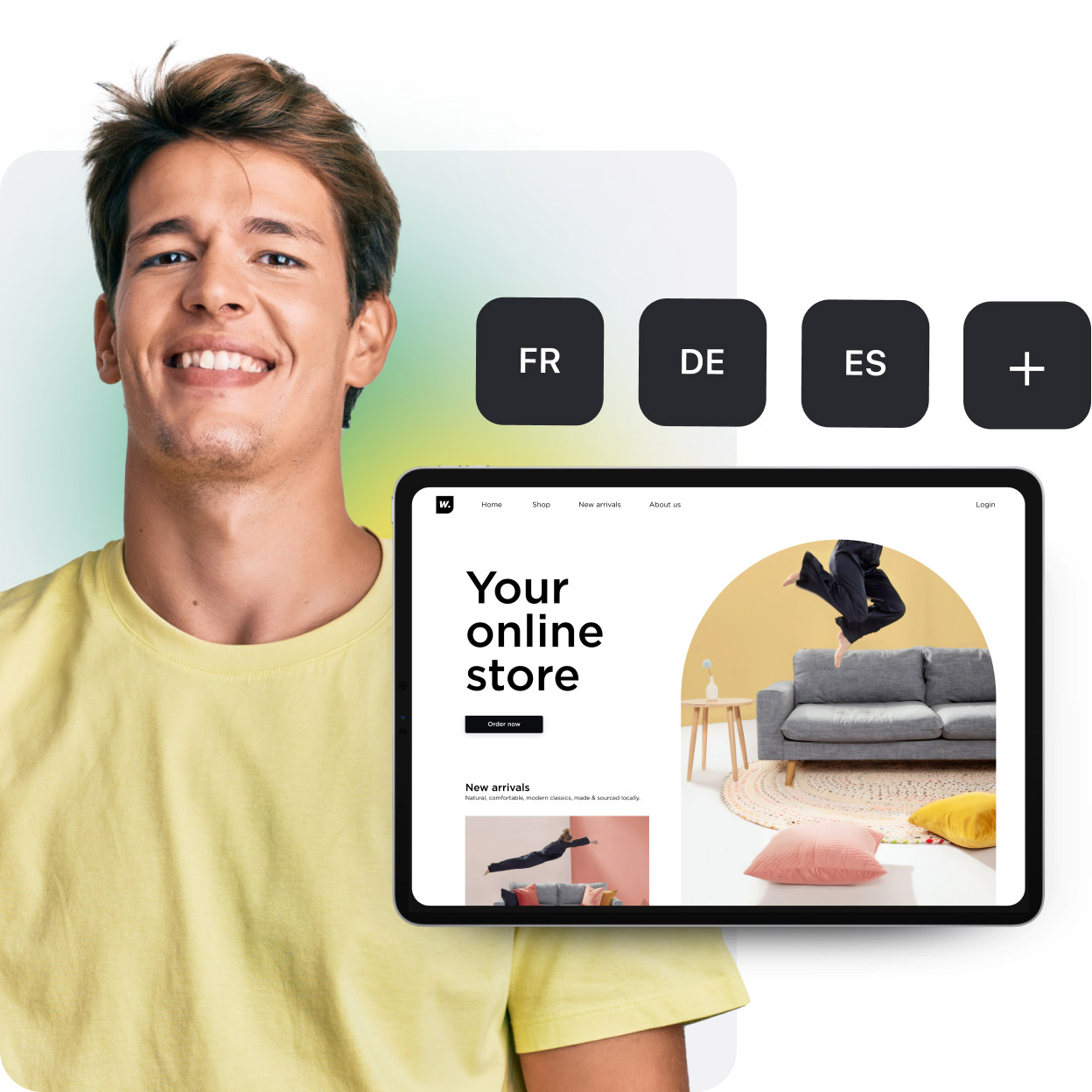 Gráfico mostrando o aumento do interesse do consumidor durante uma campanha de venda antecipada.