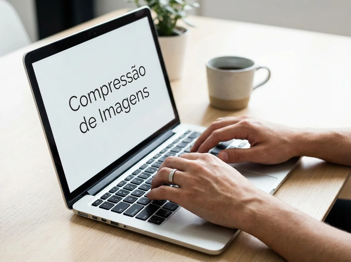 Ilustração sobre Otimizar e Exportar as Imagens Finais?