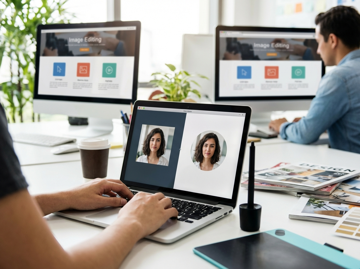 Ilustração sobre O Desafio do Formato Circular