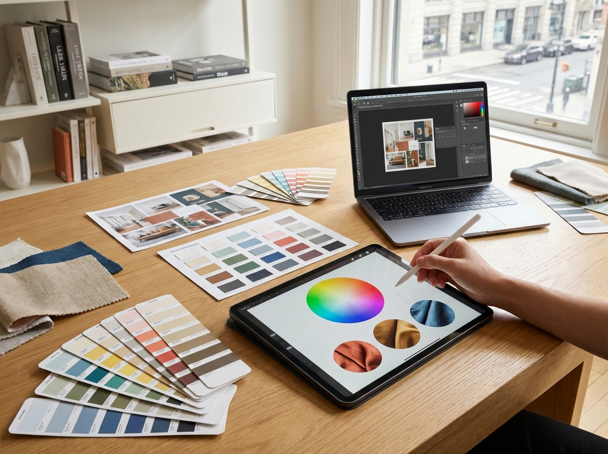 Ilustração sobre A Psicologia das Cores