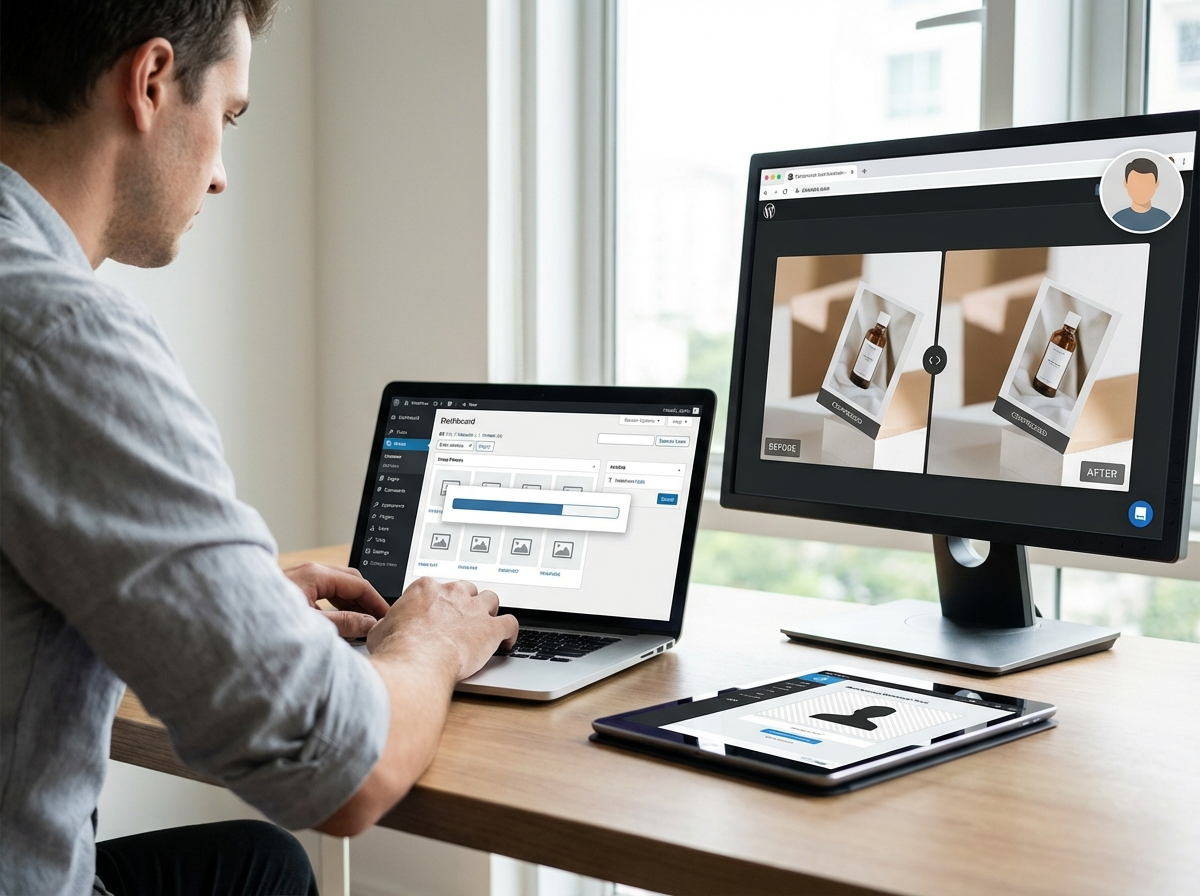 Ilustração sobre ShortPixel