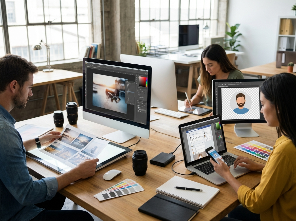 Ilustração sobre O formato de arquivo ideal para cada situação