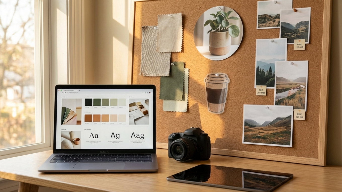 How to Build a Visual Style: Colors, Fonts & Photos