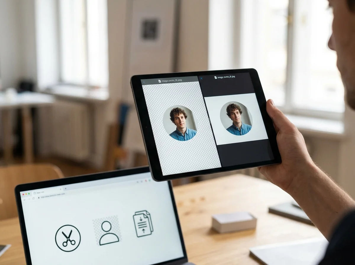 Ilustração sobre Qual formato usar após remover o fundo