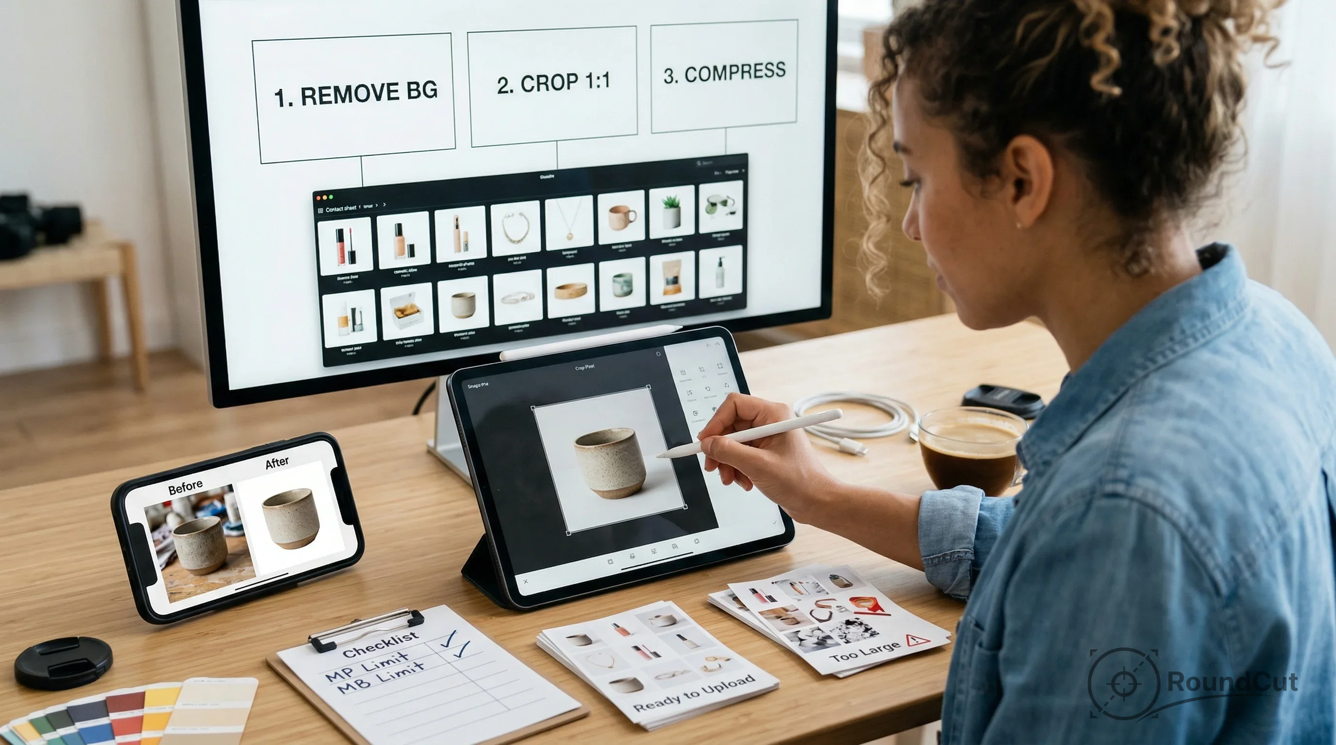 Editorial illustration for Editing the Ghost Mannequin Effect in Photoshop
