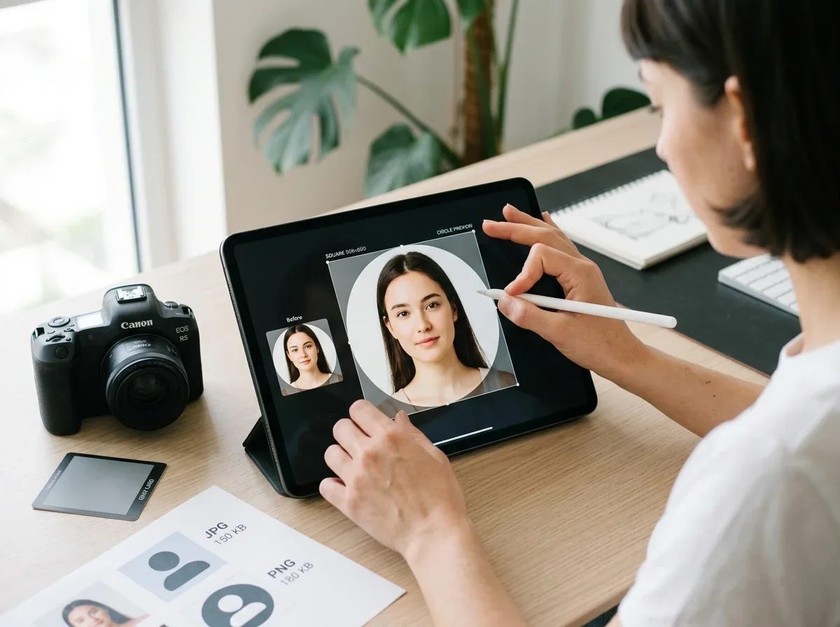 recortar e centralizar a foto no círculo do WhatsApp (passo a passo)