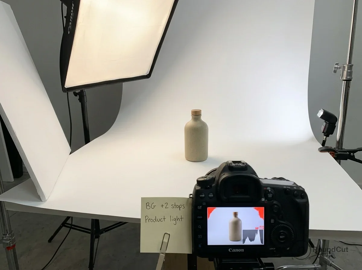 Qual é o setup de luz mais simples para fundo branco (1, 2 ou 3 luzes)