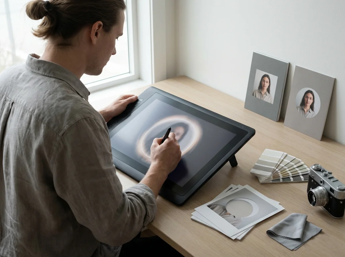 Ilustração sobre Checklist final