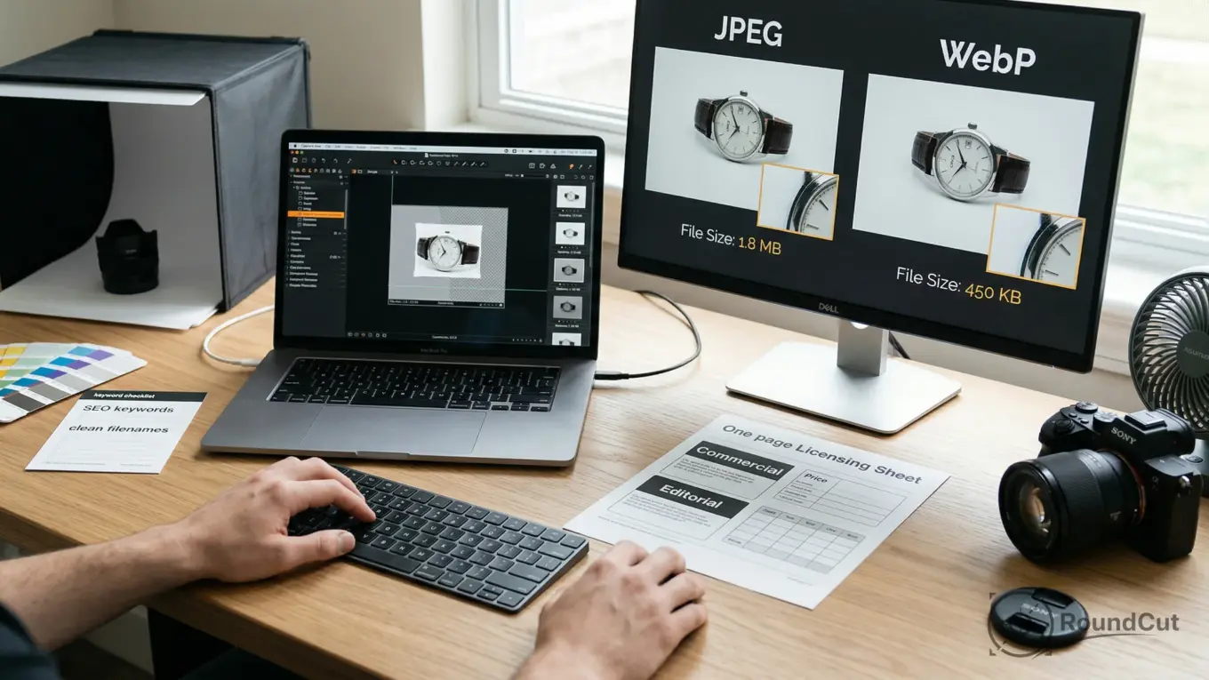 Vender fotos online em , nicho, licença e canais