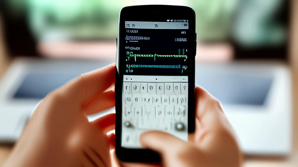 Mão segurando celular com DevTools remoto mostrando métrica LCP — Copy não salva um LCP ruim: prove com 3 testes rápidos