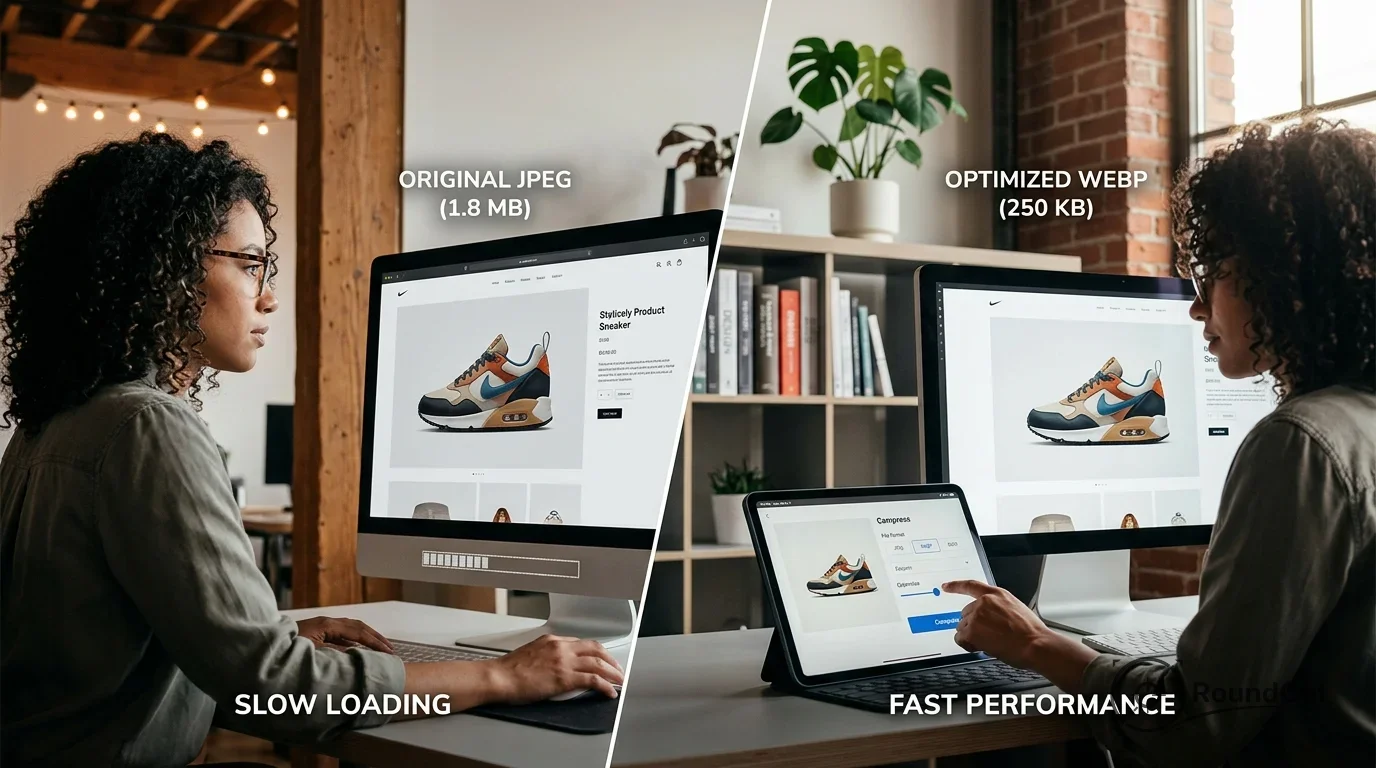 Troubleshooting visual showing is lazy loading above-the-fold images a mistake